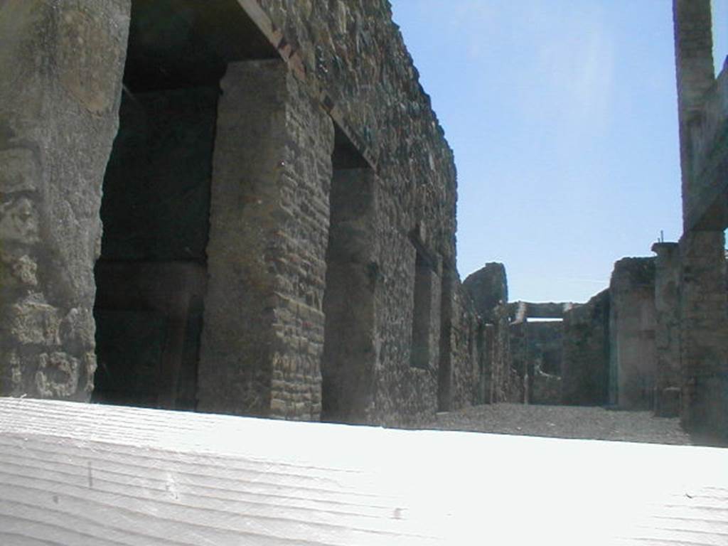 I.11.9 Pompeii. May 2005. Looking west from doorway.  
