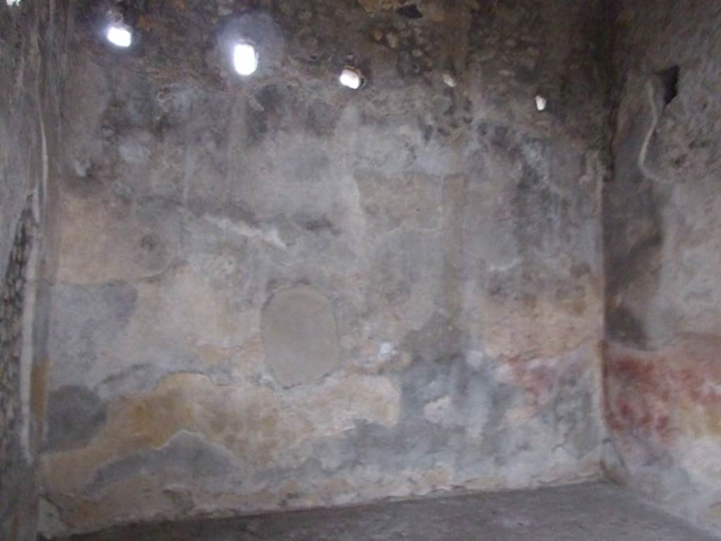 I.11.15 Pompeii. December 2007. Room 8, west wall and north-west corner.