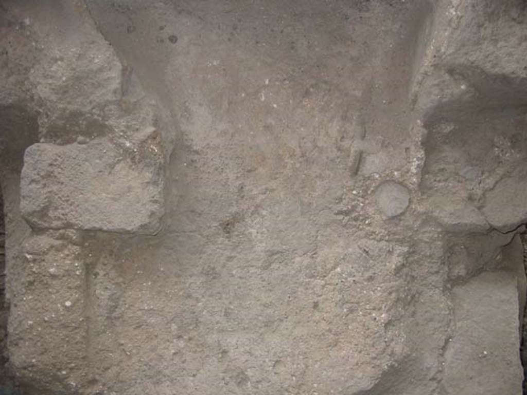 I.12.3 Pompeii. May 2003. Detail from top of hearth in counter. Photo courtesy of Nicolas Monteix.