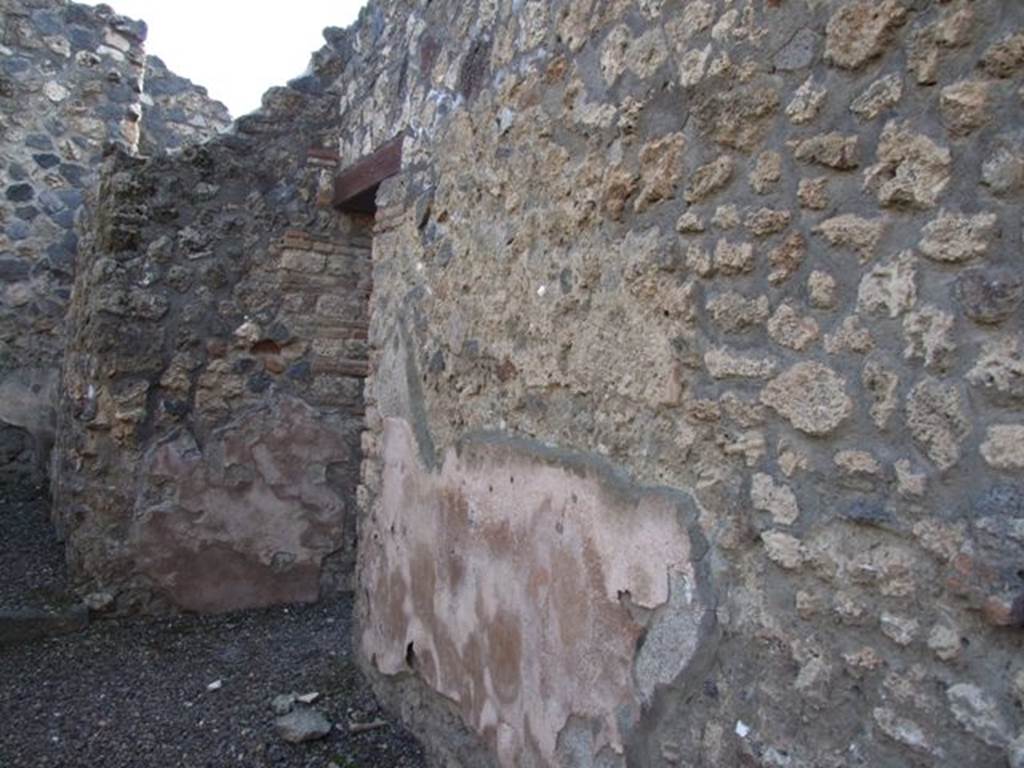 I.13.5 Pompeii. December 2007. West wall.