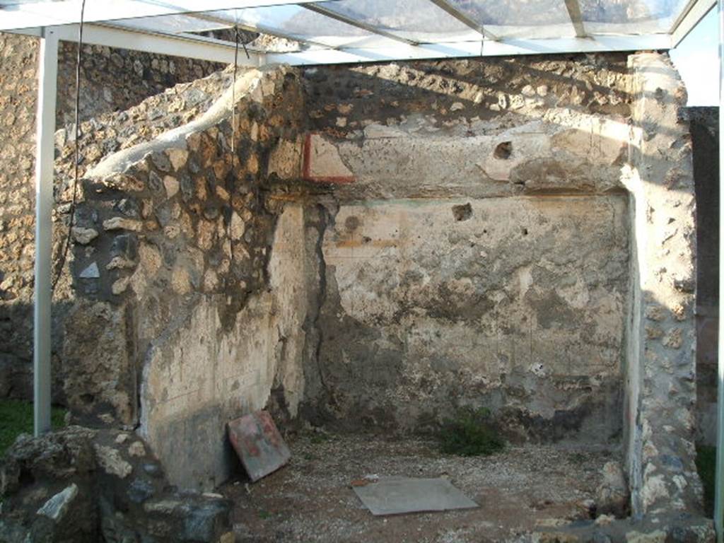I.14.4 Pompeii. December 2004. Room 4, room in centre of north wall.