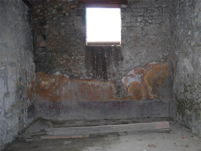 I.14.15 Pompeii. January 2019. West wall of room on west side of bar-room.
Photo courtesy of Johannes Eber.
