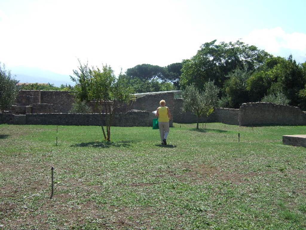 I.16.2 Pompeii. September 2005. Garden. Looking south.