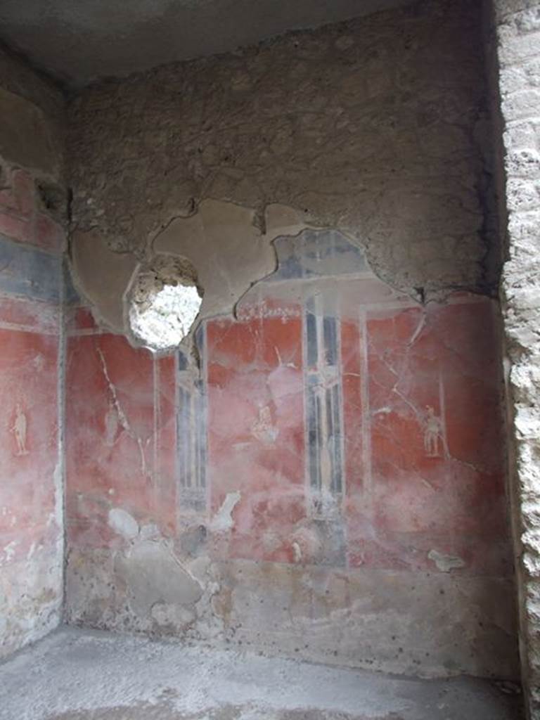 II.2.2 Pompeii. December 2006. Room “b”, north wall of ala.