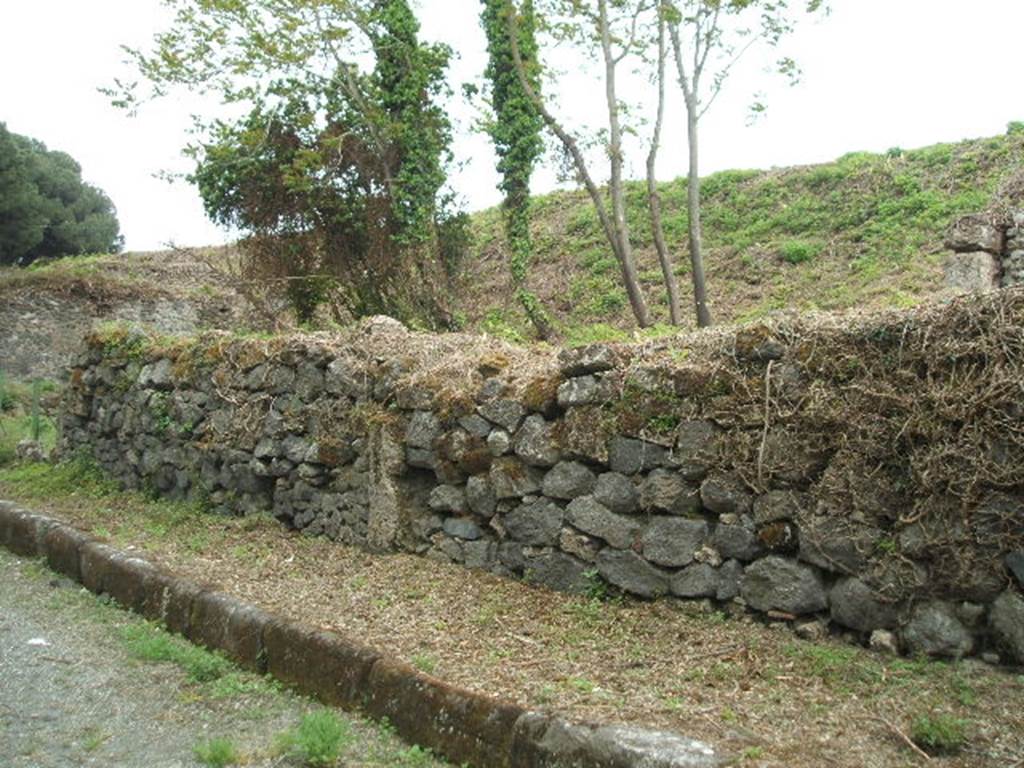 III.10.3 Pompeii. May 2005. Blocked entrance in the front wall.


It is difficult to reconcile the entrances in this insula with the plans as the entrances onto Via Nola have been filled in or are unexcavated.
