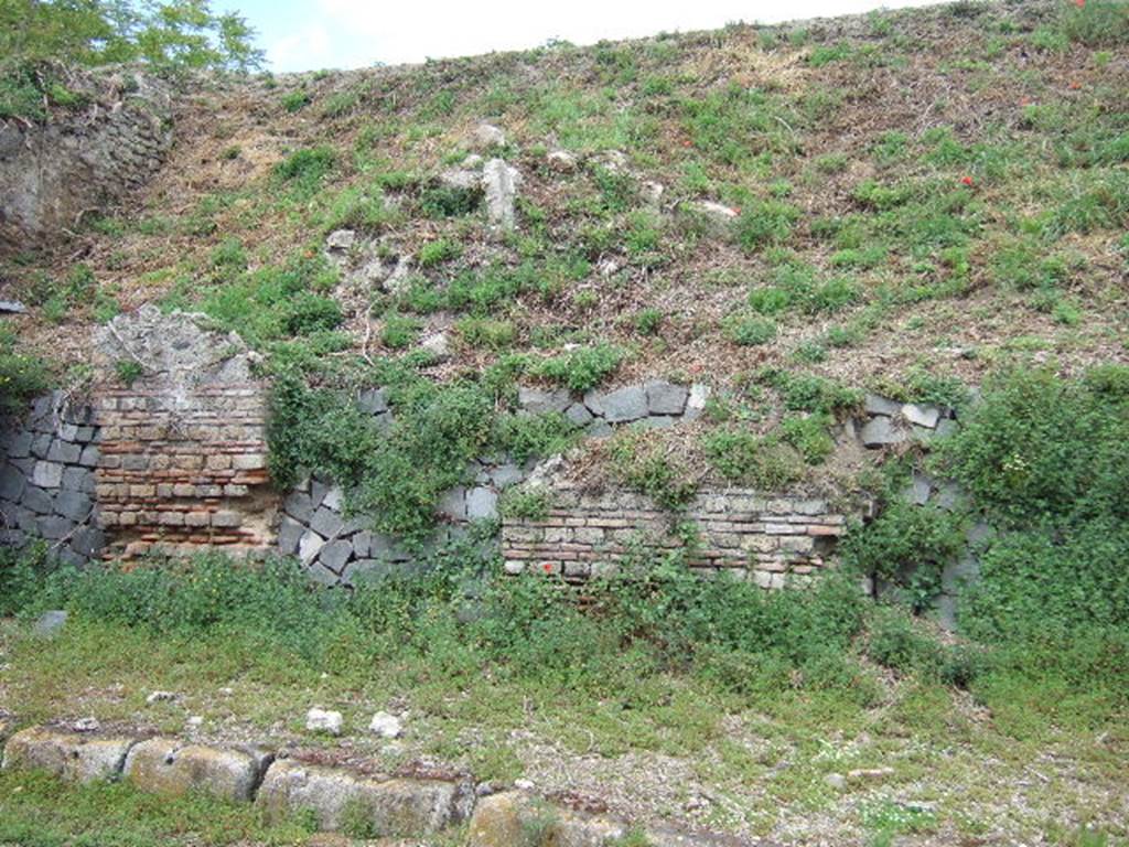 Pompeii. IV.1.e, IV.1.f (middle) and IV.1.g (right) May 2006