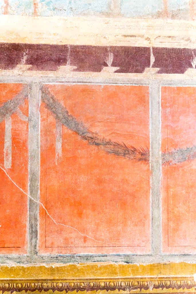 V.2.i Pompeii.  Room 21.  Corinthian Oecus.  Under restoration in December 2007.

