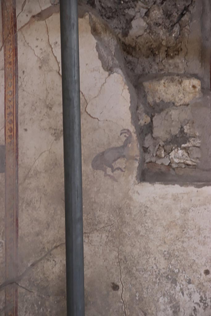 V.3 Pompeii. Casa del Giardino. August 2019. Animal amulet.

Amuleto animale.

Photograph © Cesare Abbate/ANSA courtesy Parco Archeologico di Pompei.
