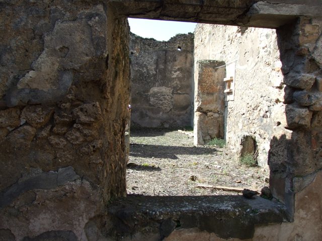V.4.9 Pompeii.  March 2009. Triclinium.  East wall.