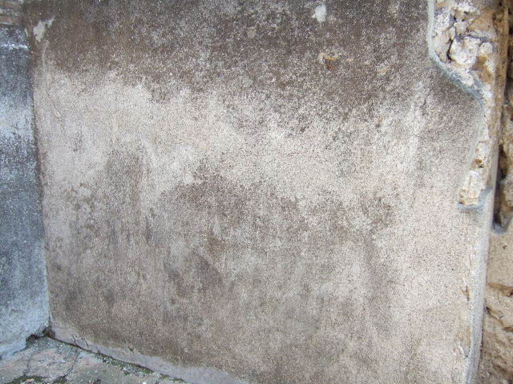 VI.2.13 Pompeii. September 2005.  Plastered wall.