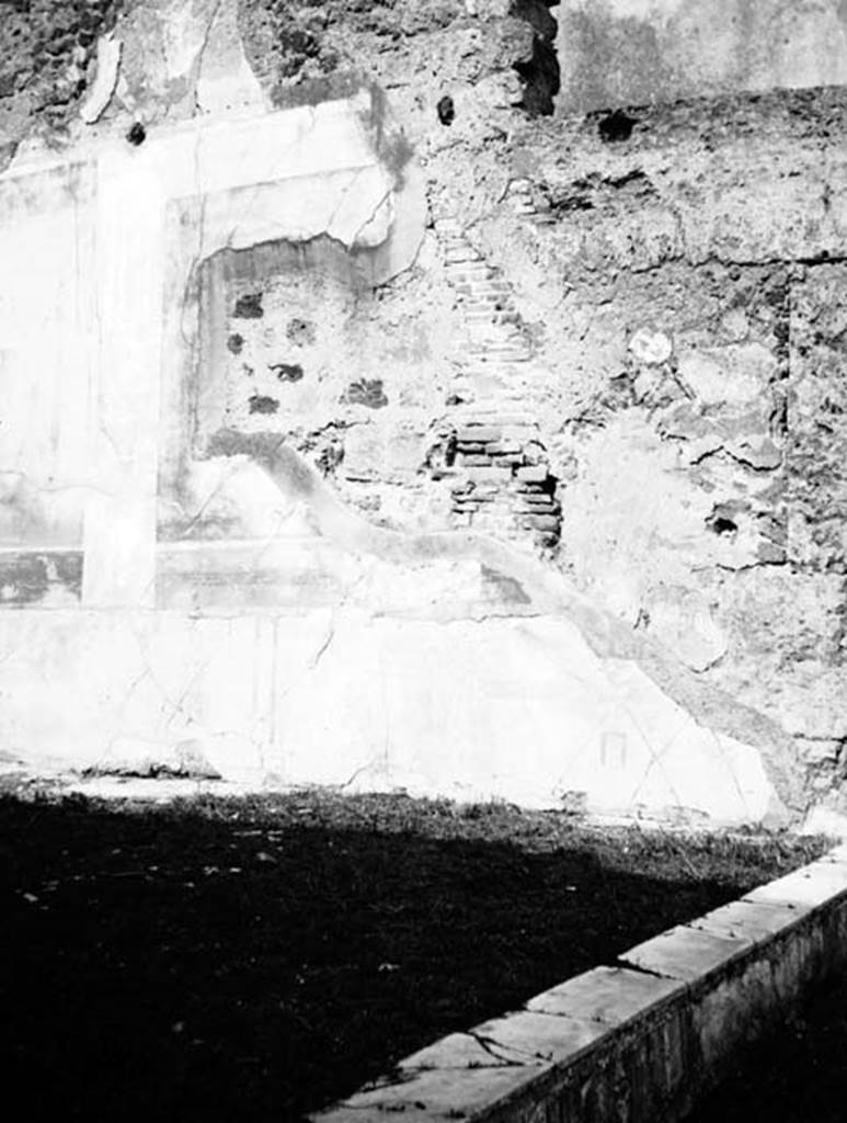 VI.7.20 Pompeii.  W.1239. North wall of tablinum, remains of wall decoration from dado under centre panel.
Photo by Tatiana Warscher. Photo © Deutsches Archäologisches Institut, Abteilung Rom, Arkiv. 
