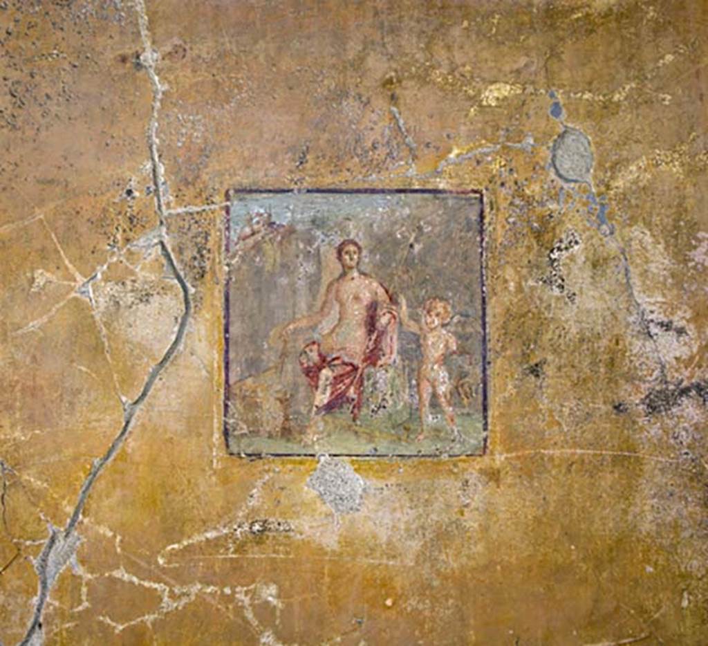 VI.7.23 Pompeii. Wall painting from centre panel of south wall of tablinum. Photo courtesy of Davide Peluso.