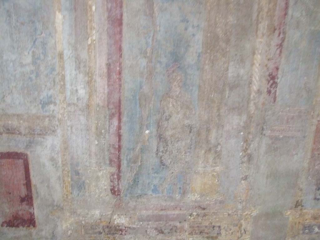 West alcove, west wall.