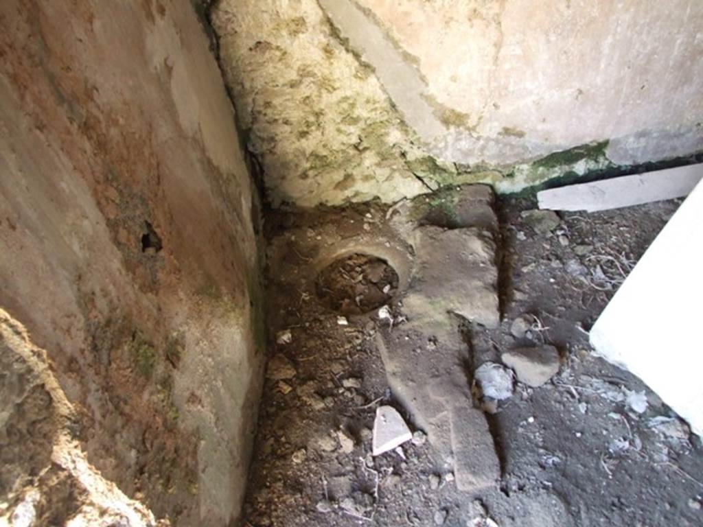 VI.8.20 Pompeii.  March 2009.   Room 19.  Cistern in south west corner.