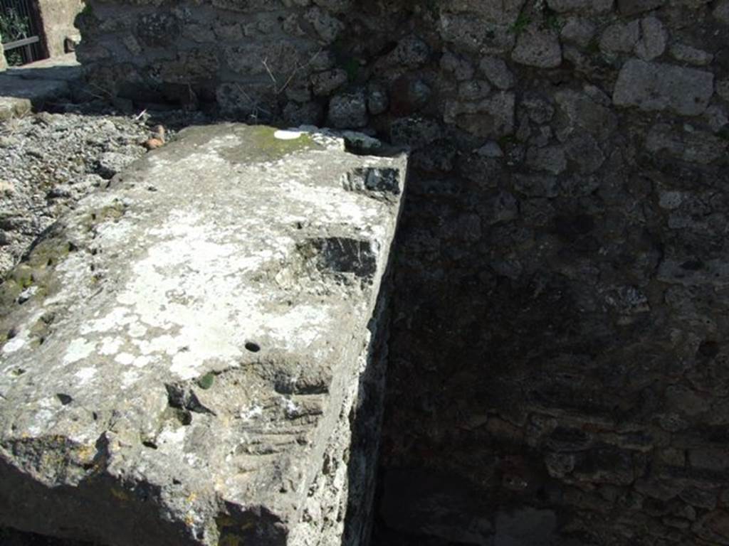VI.8.21. Pompeii.  March 2009.  Room on north side of vestibule.  Top of stairs, looking south.
