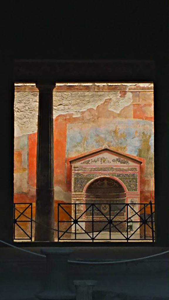 VI.8.23 Pompeii. 1966. Painted south wall to side of fountain. Photo by Stanley A. Jashemski.
Source: The Wilhelmina and Stanley A. Jashemski archive in the University of Maryland Library, Special Collections (See collection page) and made available under the Creative Commons Attribution-Non-Commercial License v.4. See Licence and use details.
J66f0388
