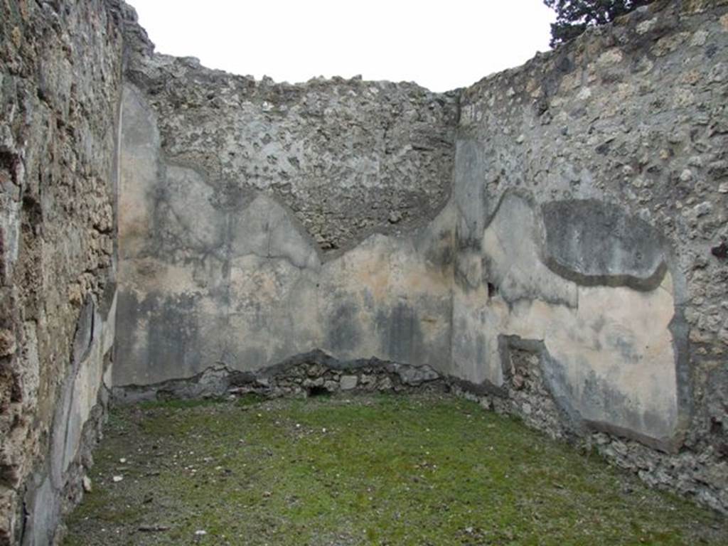 VI.11.9 Pompeii. March 2009. Room 5, north wall, on left, east wall, in centre, south wall, on right