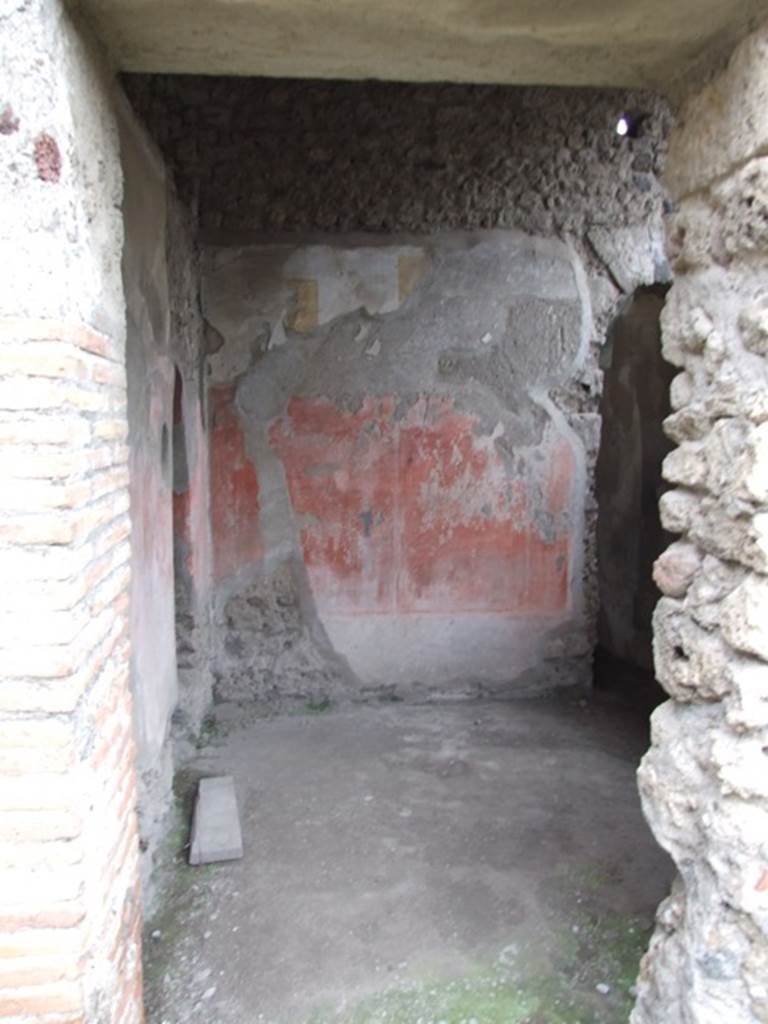 VI.11.9 Pompeii. March 2009. Doorway to room 41, looking south into apodyterium.