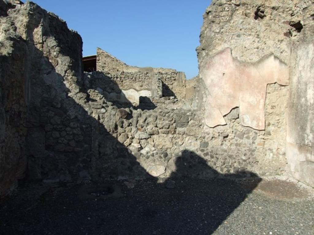 VI.14.10 Pompeii. December 2007. North wall.