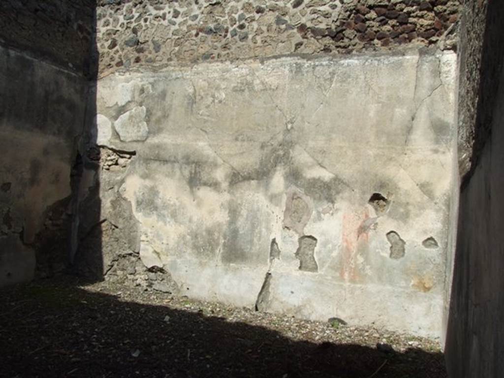VI.14.20 Pompeii. March 2009. Room 17, north wall of room on north side of west portico.  