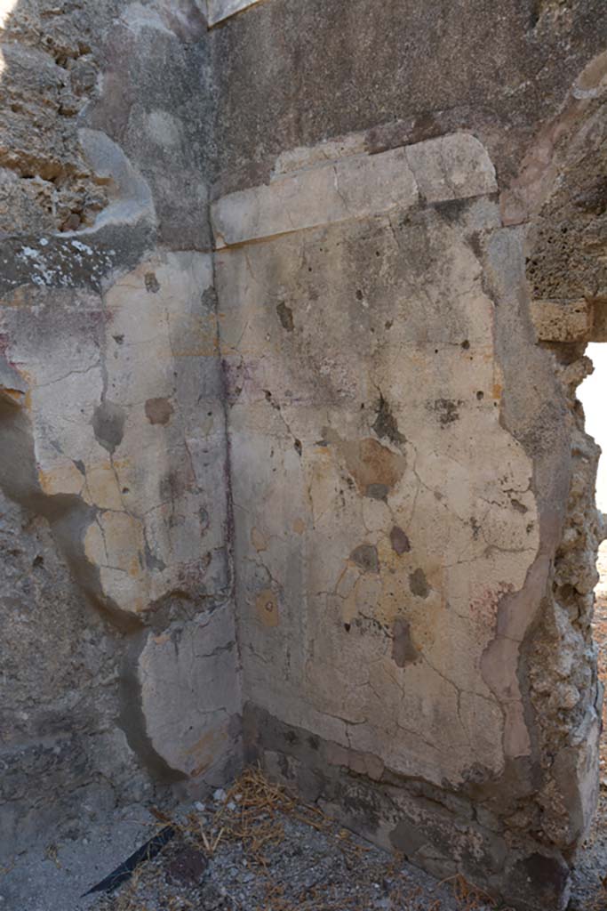 VI.14.40 Pompeii. September 2019. Detail from lower north-east corner.
Foto Annette Haug, ERC Grant 681269 DÉCOR
