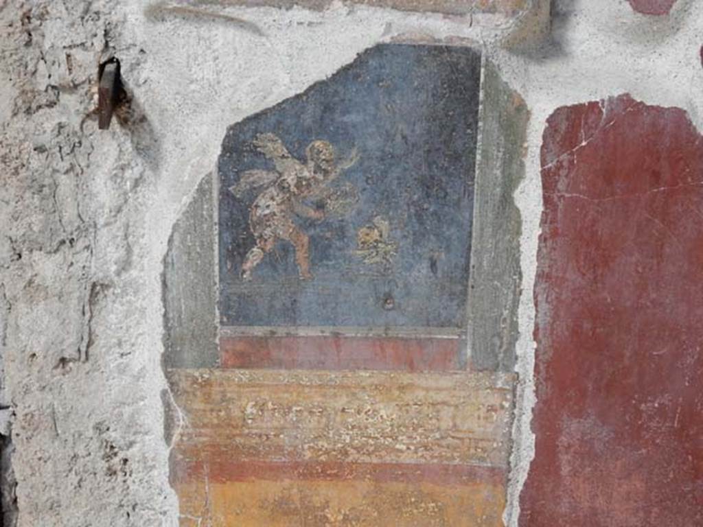 VI.15.1 Pompeii. May 2017. West wall of ala on north side of atrium.  Photo courtesy of Buzz Ferebee.
