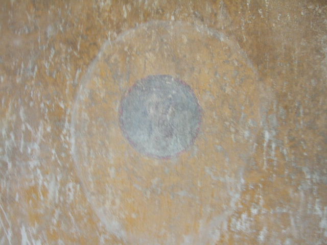 VI.16.7 Pompeii. May 2010. West wall of room R, oecus.