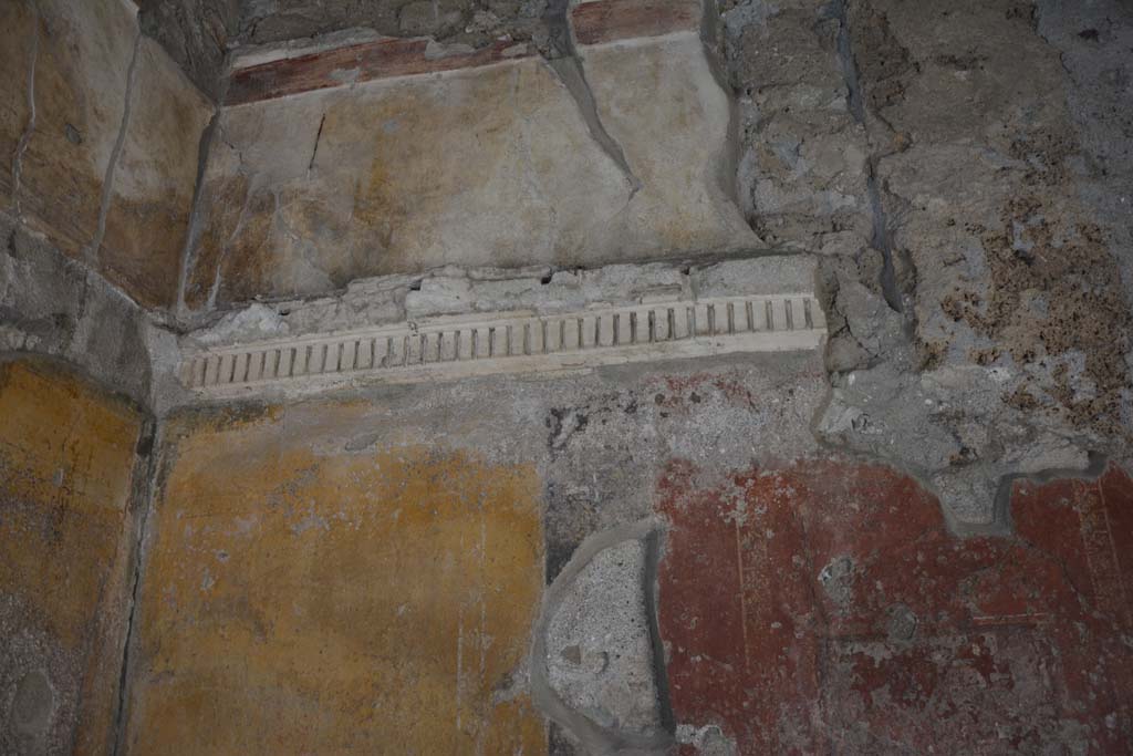 VI.16.7 Pompeii. March 2019. Cubiculum C, upper north wall in north-west corner.
Foto Annette Haug, ERC Grant 681269 DÉCOR.

