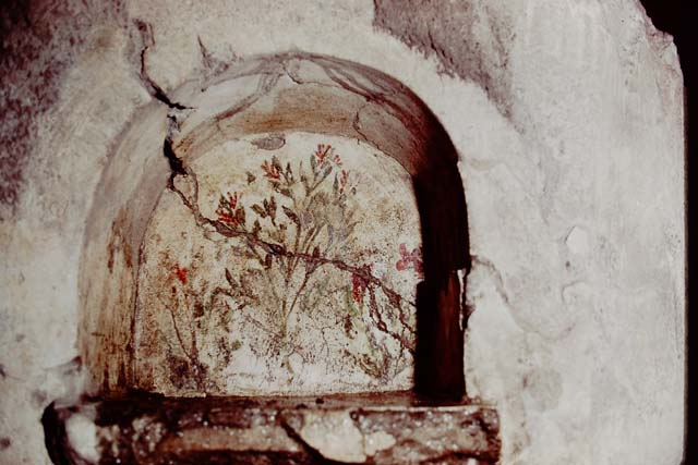 VI.17.41 Pompeii. Found on 17th November 1759. Dionysian rites.
See Antichità di Ercolano: Tomo Quarto: Le Pitture 4, 1765, Tav. XVII, p. 85.
