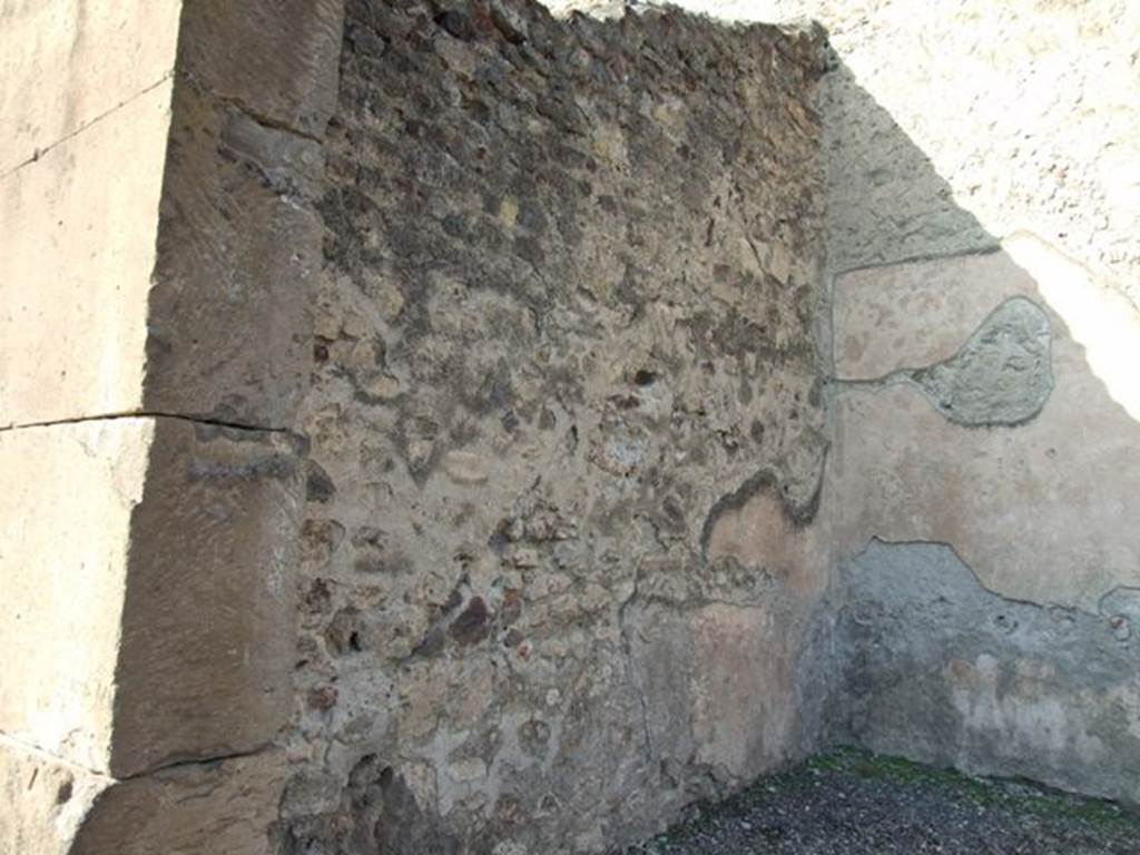 VII.1.12 Pompeii. December 2007. West wall.