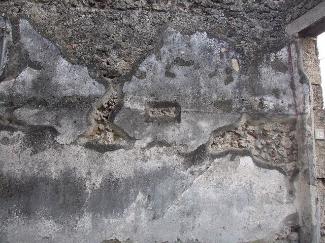 VII.1.41 Pompeii. December 2006. Rear south wall.