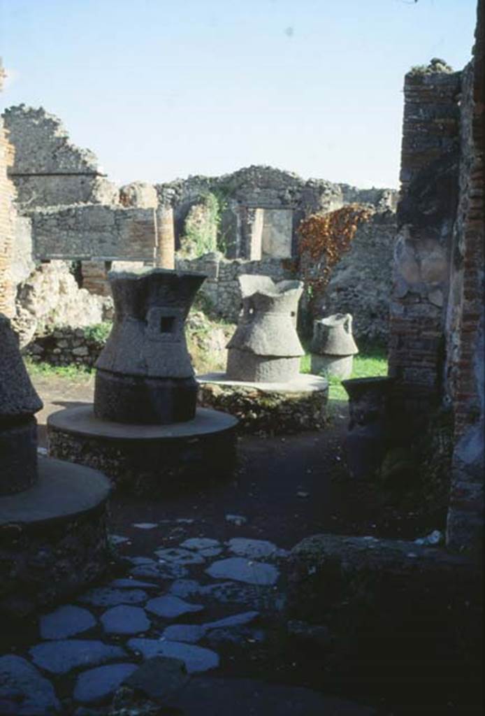 VII.2.22 Pompeii. October 1992. Looking east. 
Photo by Louis Méric courtesy of Jean-Jacques Méric.
