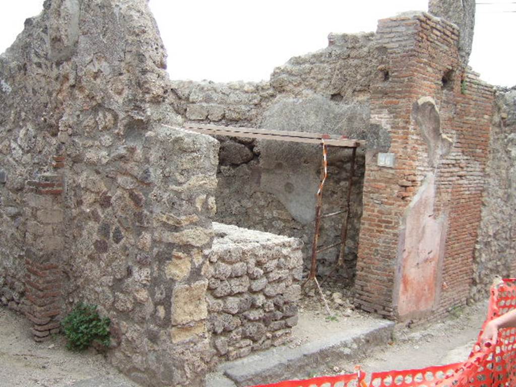 VII.2.26 Pompeii. May 2006. Entrance, under restoration.
