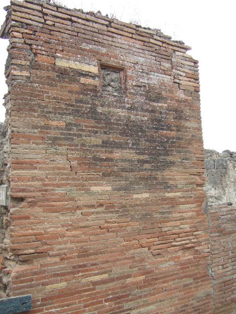 VII.2.31 Pompeii. May 2006. Plaque.