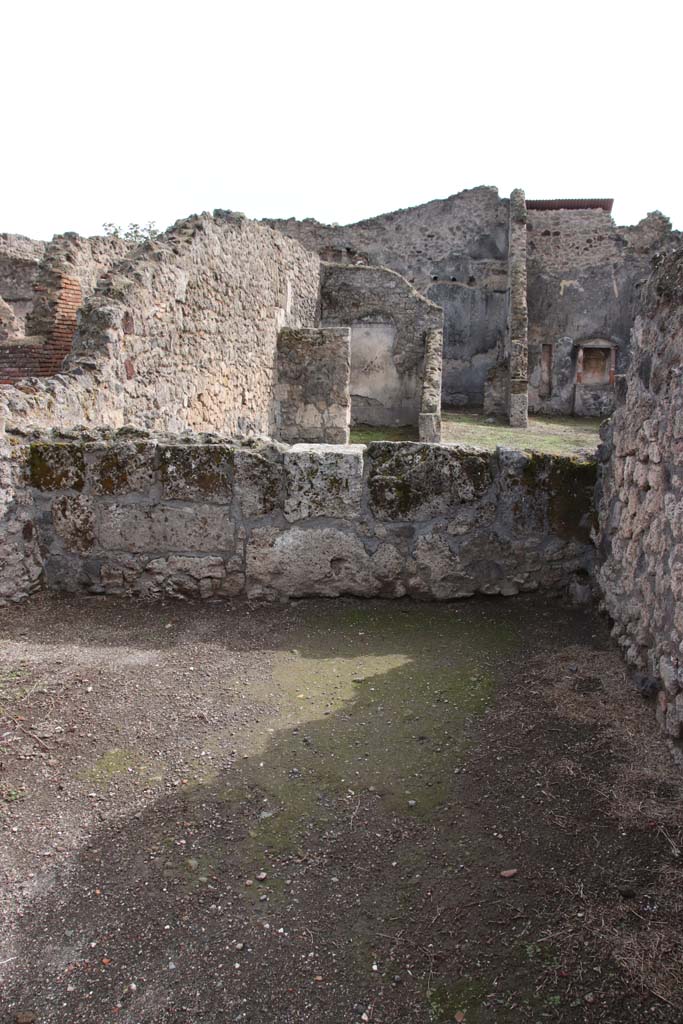 VII.3.7 Pompeii. October 2020. Looking south across shop. Photo courtesy of Klaus Heese.