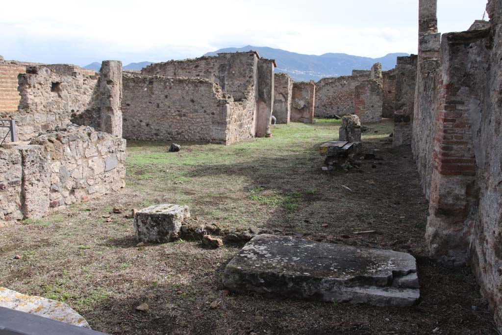 VII.3.13 Pompeii. September 2021. Looking south-east from Via della Fortuna. Photo courtesy of Klaus Heese.