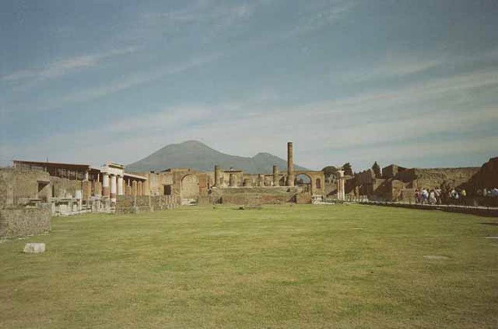 VII.8 Pompeii Forum. June 2008. Looking north. Photo courtesy of Rick Bauer.