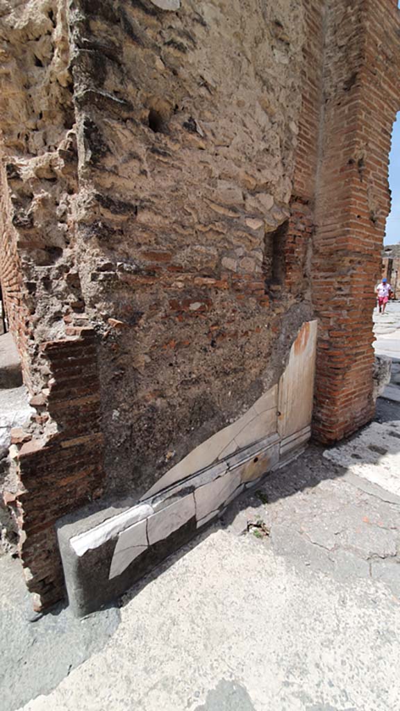 VII.8 Pompeii Forum. April 2019. Looking north on east side of Forum. Photo courtesy of Rick Bauer.