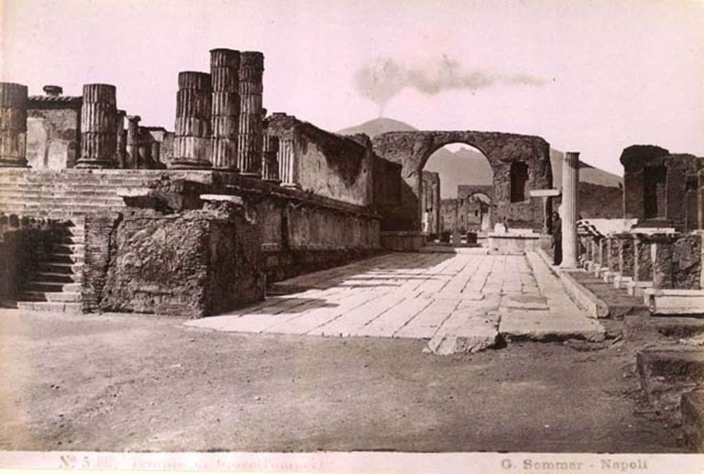 VII.8 Pompeii Forum. 1978. Looking north. Photo courtesy of Roberta Falanelli.

