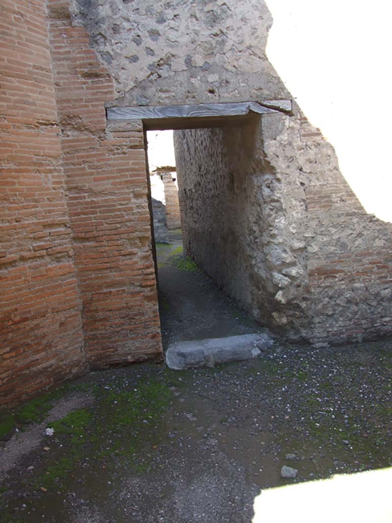 VII.9.1 Pompeii. March 2009. Doorway to stairway. 