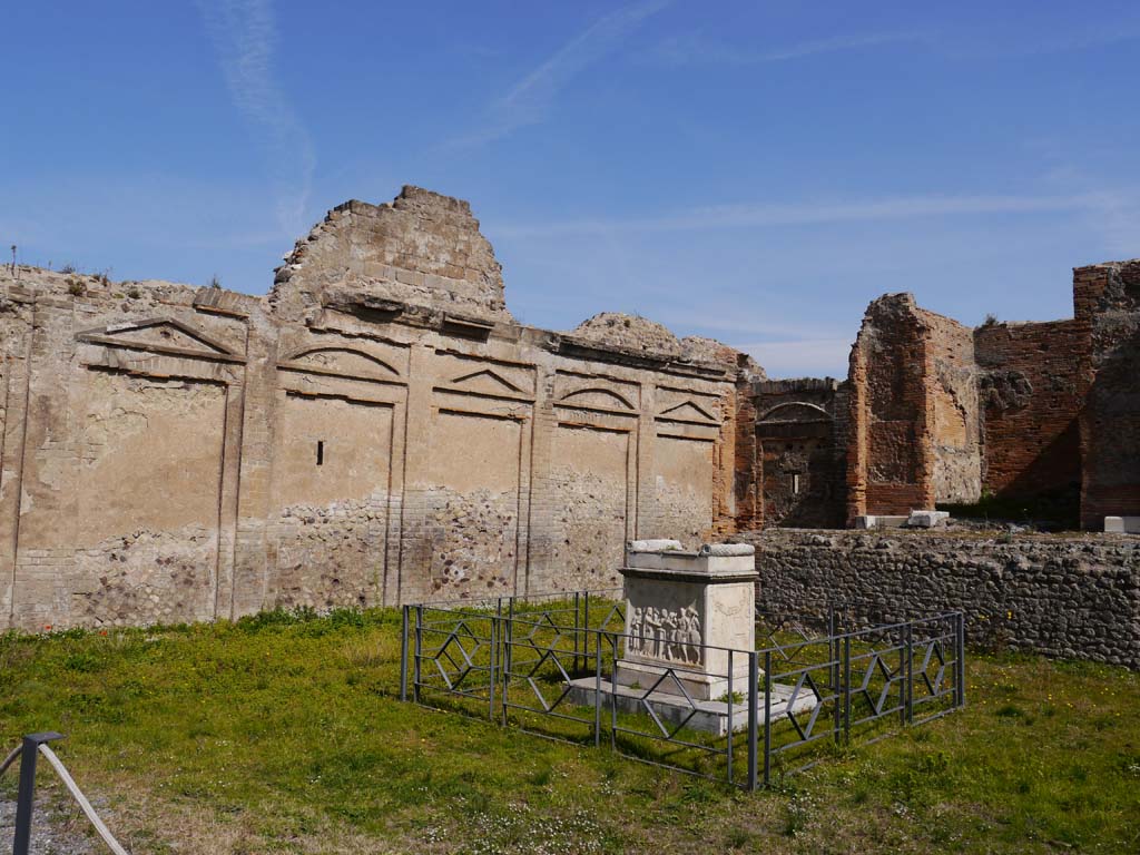 VII.9.2 Pompeii. March 2019. North wall.
Foto Anne Kleineberg, ERC Grant 681269 DÉCOR.
