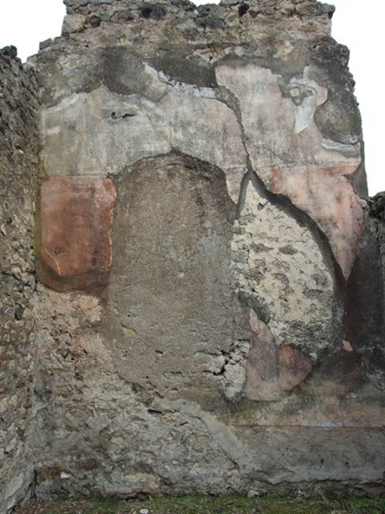VII.9.47 Pompeii. March 2009. Room 8, north wall of cubiculum.  