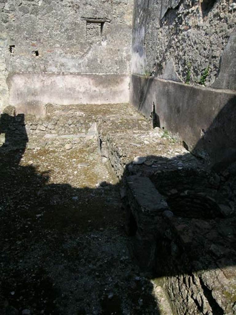 VII.10.13 Pompeii. June 2005. Looking east. Photo courtesy of Nicolas Monteix