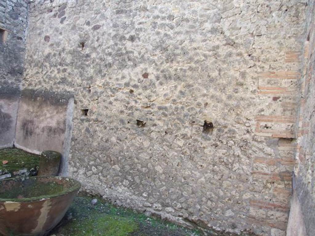 VII.11.5 Pompeii. December 2007. South wall.