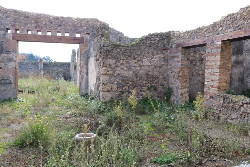 VII.11.6 Pompeii. December 2018. 
Looking towards south-west side of atrium, from entrance doorway. Photo courtesy of Aude Durand.
