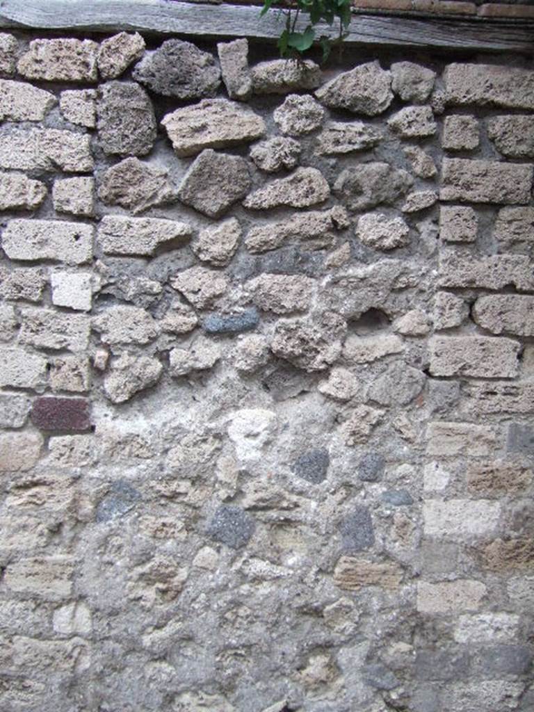 VII.13.17 Pompeii. December 2005. Blocked doorway.