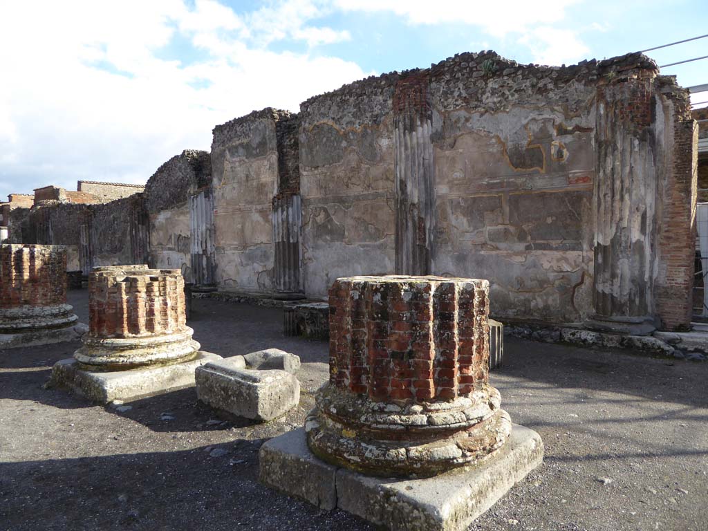 VIII.1.1 Pompeii, May 2018. Basilica, looking towards west end. Photo courtesy of Buzz Ferebee.