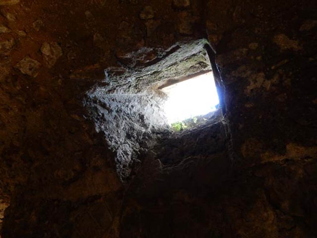 VIII.2.1 Pompeii. May 2018. Central window in south wall of corridor. Photo courtesy of Buzz Ferebee.


