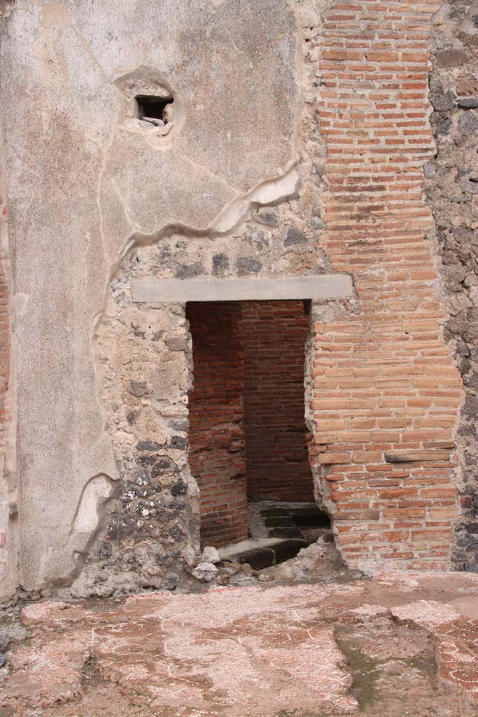 VIII.2.13 Pompeii. October 2020. Doorway leading into VIII.2.12. Photo courtesy of Klaus Heese.