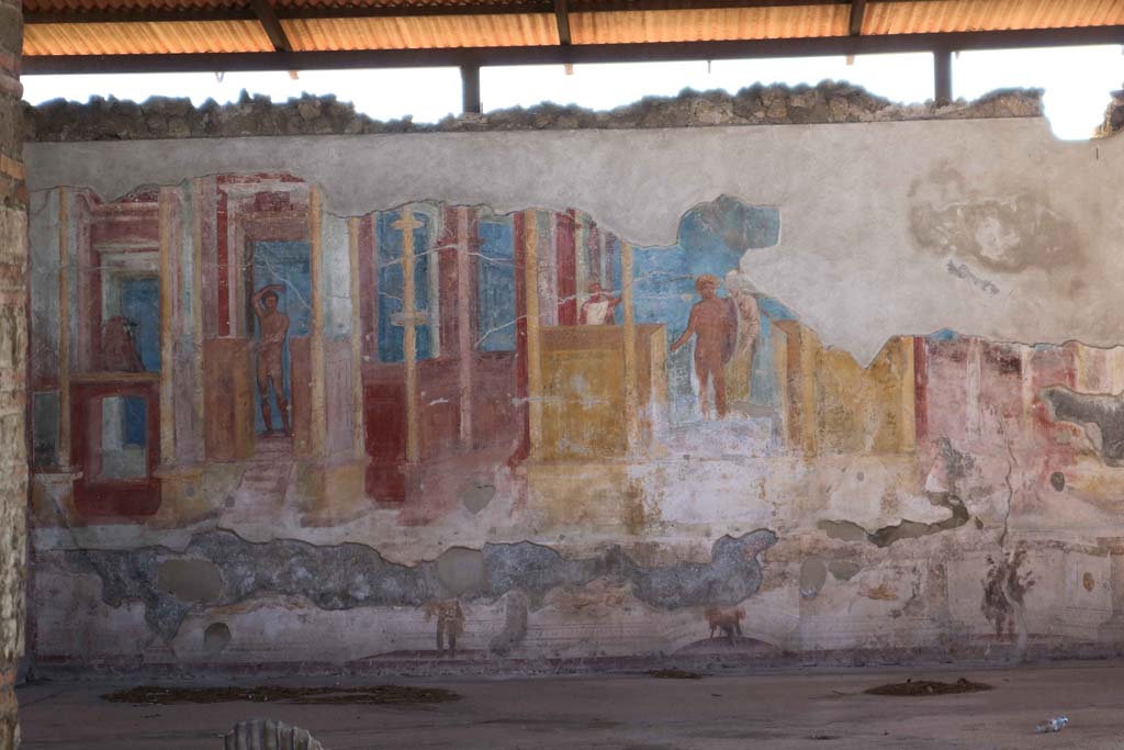 VIII.2.23, Pompeii. December 2018. 
Looking towards south wall of area entered directly from entrance corridor. Photo courtesy of Aude Durand.

